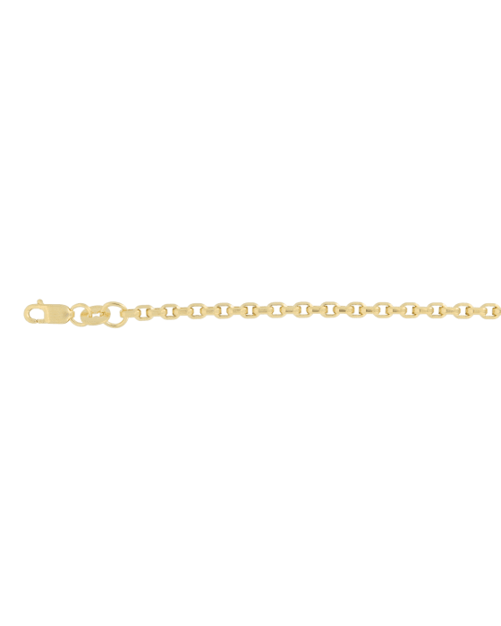 18CT Y/G OBLONG H.TRA 2.6m/50c